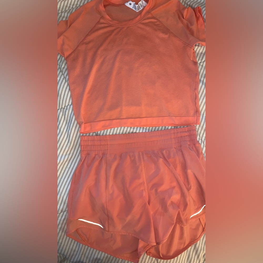 Lululemon Athletica Coral Apparel set - Picture 2 of 6